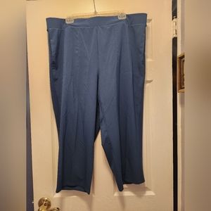 Croft & Barrow Blue Crop Pants.